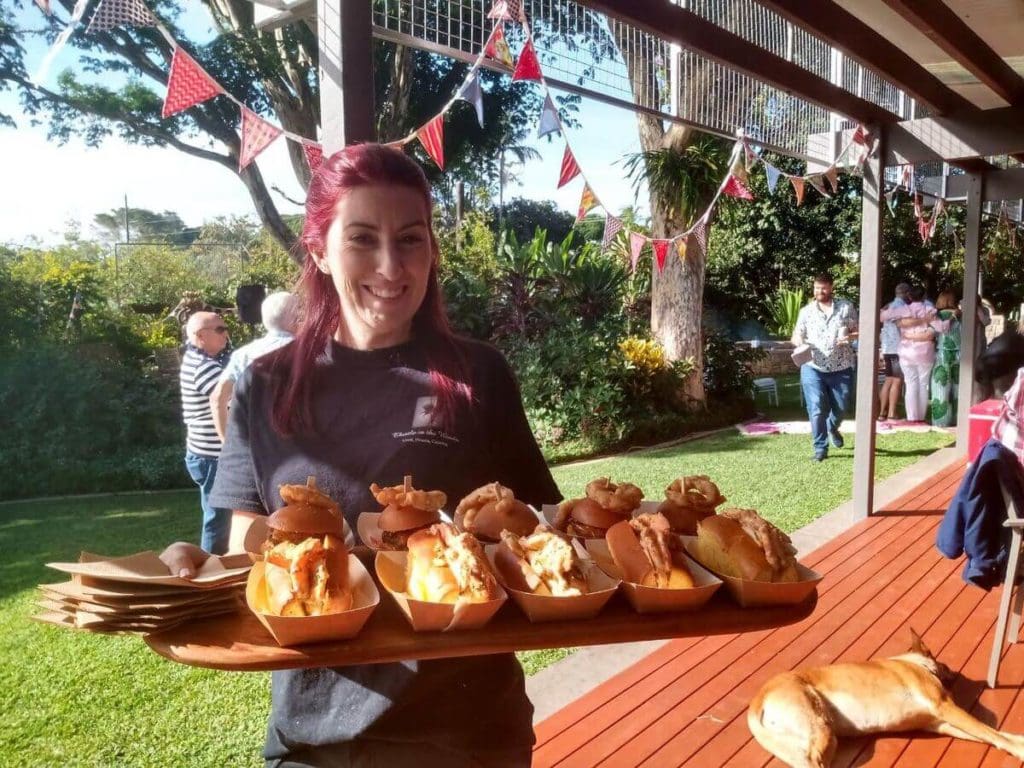 Stand Up Catering - Service - Thistle in the Woods Palmwoods
