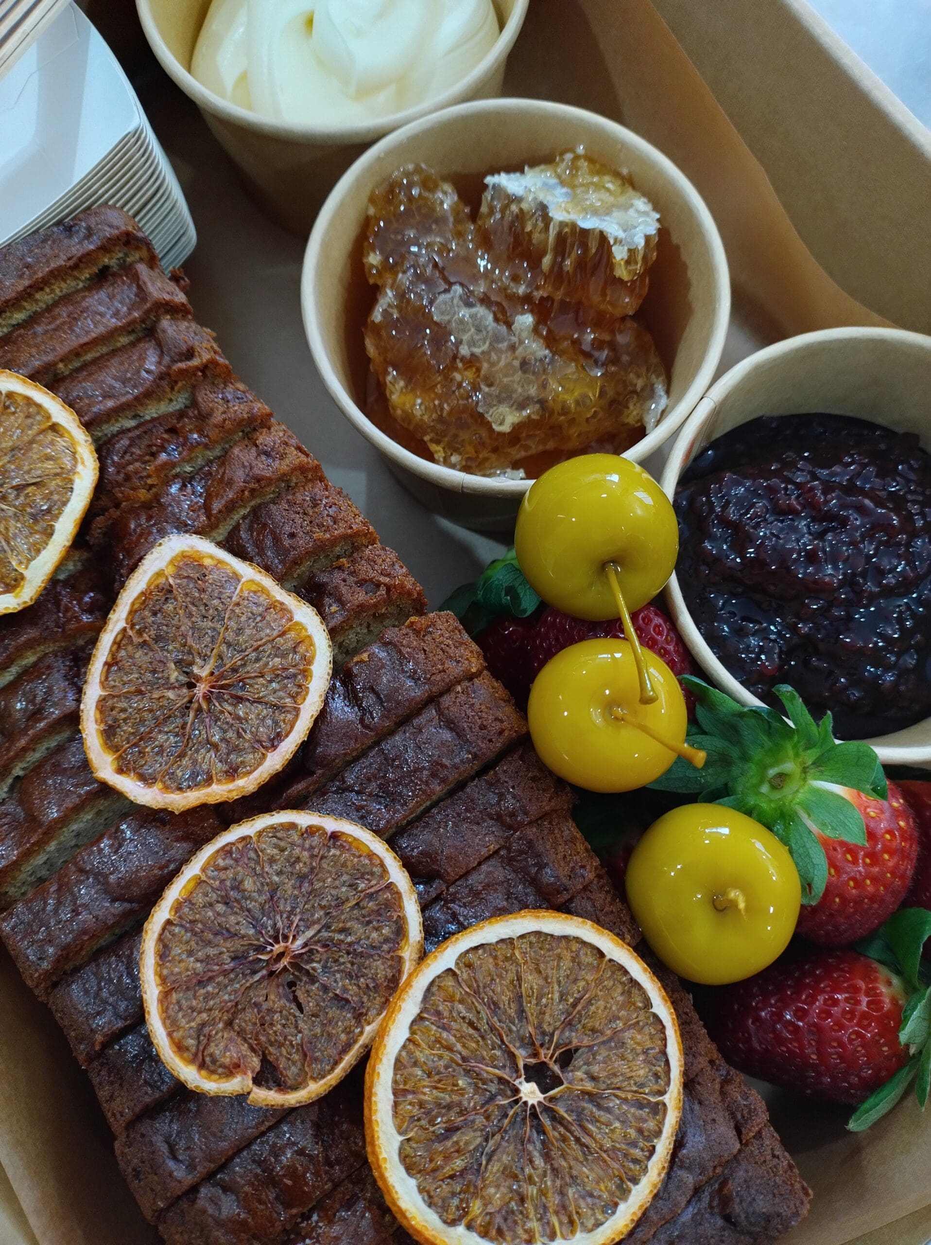 Palmwoods Banana Loaf - Thistle in the Woods Corporate Menu