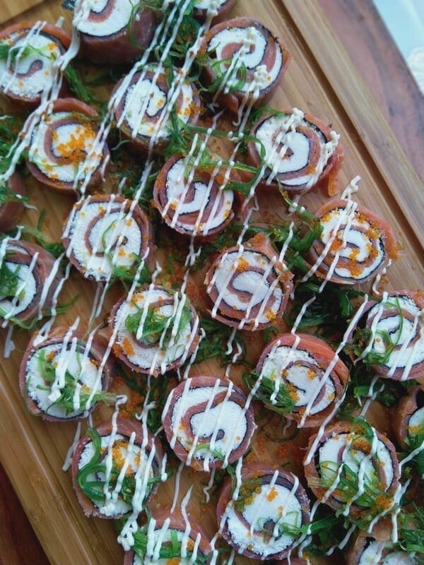 Salmon Nori Rolls - Thistle in the Woods