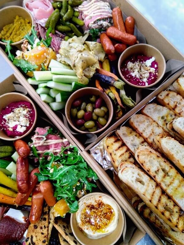 Catered Canape Delivery Box - Thistle in the Woods Sunshine Coast