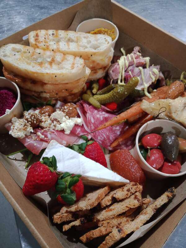 Thistle in the Woods Grazing Box with Cheeses